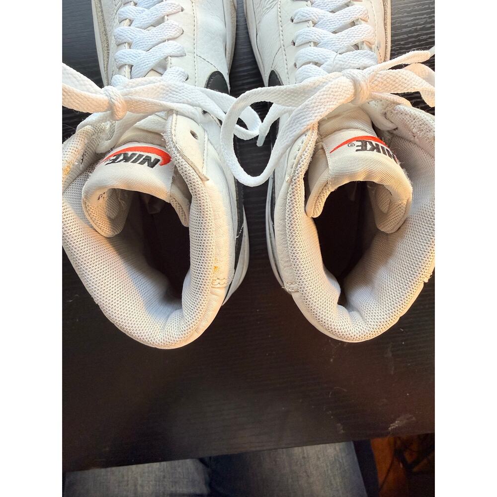 Nike Blazer Mid ’77 Vintage White High Top Sneakers Womens Size 6.5 DA4086-100 - Picture 8 of 11